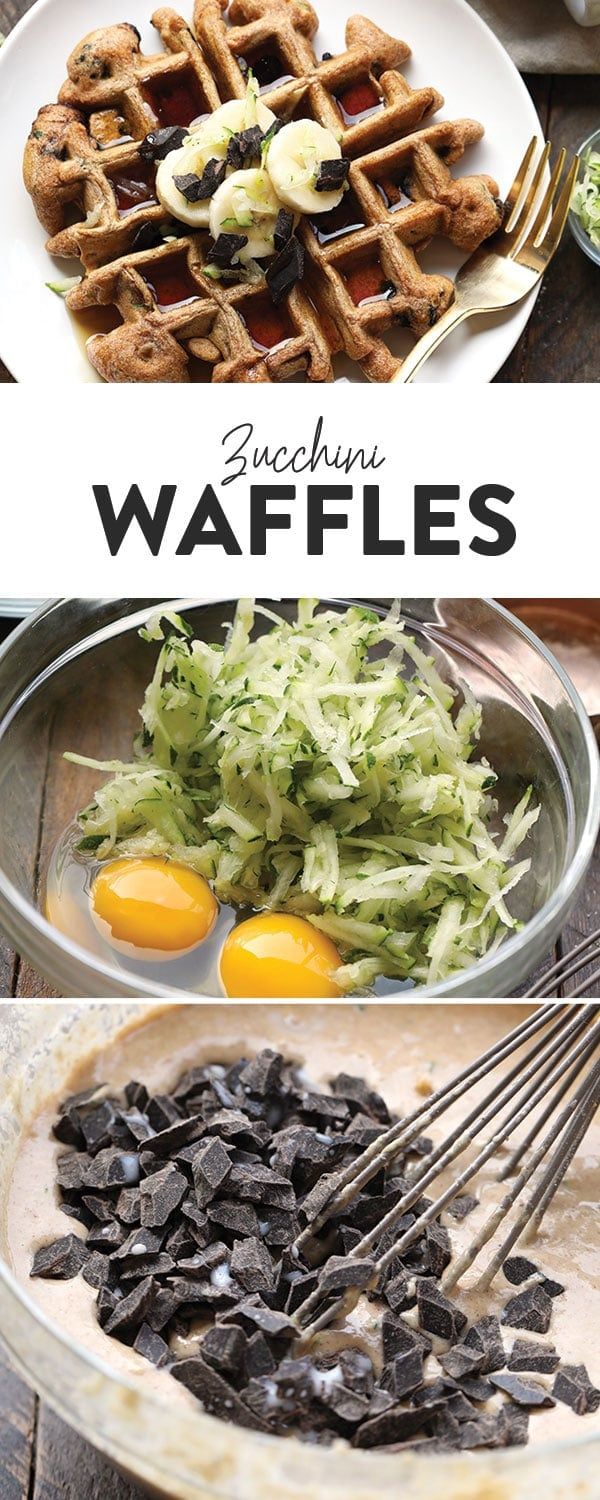 Sneak Veggies into Breakfast: Healthy Whole Wheat Zucchini Waffles